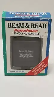 New Beam & Read Powerhouse 120 Volt AC Adapter 6 Ft. Cord