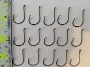 15 - 3/0 Circle Sea (Octopus) Hooks - Platinum Black