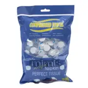 1X(100Pcs Disposable Compressed Towels Tablet Washcloth Travel Camping D8T9)