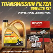 Ryco Transmission Filter + SYN Fluid Kit for Ford F250 F350 A 250 6Cyl 4.1L