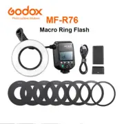 Godox MF-R76 Macro LED Ring Light 5000K RING76 Macro Close Up Speedlite Flash Li