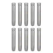 10pcs Sign Standoffs Mount Wall Glass Standoff Advertising Nails 12x80mm