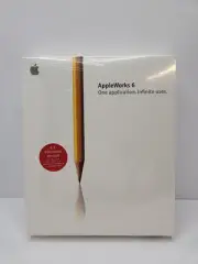 Apple AppleWorks 6 Software Box Set for Mac OS X M9053LL/A 2003 Education 6.2