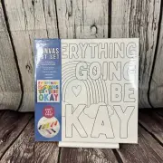 Art 101 Gallery Canvas Art Set - Everything Is Going to Be Okay