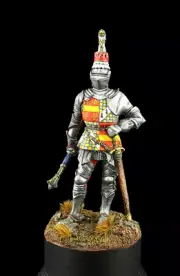 Tin soldier Museum (TOP) Richard Neville, Earl of Warwick, England 1455 Medieval