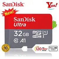 在飛比找蝦皮購物優惠-【Yes！公司貨】SanDisk A1 Ultra micr