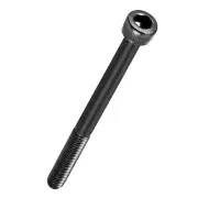 30pcs Socket Head Cap Screws - [M5-0.8 x 65mm] Alloy Steel Hex Screw, Black