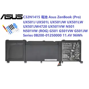 全新 ASUS C32N1415 電池 UX501 UX501J UX501JW UX501L UX501LW