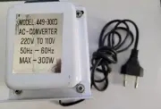 300 Watt Step Down Voltage Converter 220v To 110v Transformer 300W #449-300D New