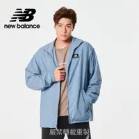 在飛比找蝦皮商城優惠-【New Balance】 NB 大字母Logo立領風衣外套