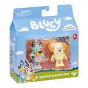 Bluey Surprise Blaster Suit Figurines 2 Pack From Moose Toys