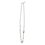 [Alexander Mcqueen] Alexander Mcqueen Skull-charm Necklace ONE SIZE SILVER