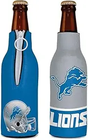 WinCraft Detroit Lions Bottle Cooler Stubby Holder 12oz