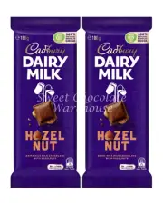 Cadbury Dairy Milk Hazelnut 180g x 2pk