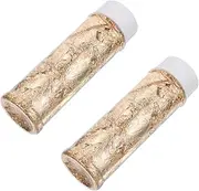 Cabilock DIY Cake Decorations Foil Scraps Versatile Leaf Sheets for Theme Parties