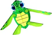 Ｓｉｍｈｏａ Tortoise Shaped Kite Large Size with String Game Leisure Sports Toy for Trips Boys Girls Backyard Kids Adults Beginners
