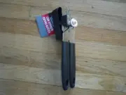 New ! 7.5" Tall Manual Compact Cooking Kitchen Can Opener Silver Black