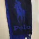 [二手] RALPH LAUREN POLO 經典大馬LOGO雙色羊毛圍巾