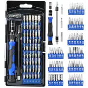 Precision Screwdriver Kit, 60 in 1 with 56 Bits Screwdriver Set, Magnetic Driver Kit for Mobile Phone, Game Console, Tablet
