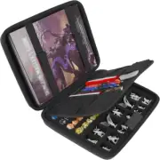 Dice Tray Box for DND Dice Set Rolling Trays Polyhedral Dices Storage Bag Holder