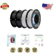 High Precision Black & White 3D Filament Bundle - 4 kg PETG for Your Printer