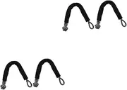 GLEAVI Pcs Synthetic Winch Cable Car Flexible Shackle Heavy Duty Towing Recovery Straps Tow Hook Connector High Resistance to Steel Shackles No Paint Damage Random