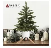 Tree Nest Cosmopolitan in White. Small for Tabletop. New.