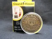 10 Direct Fit Guardhouse Coin Capsule Holders - 1oz US Silver, Copper Coins 39mm