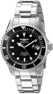 Invicta Pro Diver Black Dial Stainless Steel Date Quartz 200M 8932OB Men's Watch