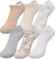 [GAP] Women's Go Tonal Low Cut Socks, 6-Pack Adult Socks, Soft & Stretchy, Comfortable, New Off White, 9-10