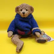 Vintage 1999 Gund Cottage Collectibles Bear Alex 6 Inch Resin Poseable