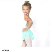 Bullet Pointe Pull on Dance Skirt - Color "Ocean" - Kids XS Jr. - NWT