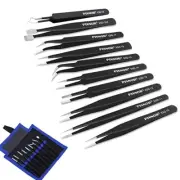 Anti Magnetic Static Electric Charge Computer Electronics Work Repair Tweezers