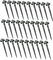BESPORTBLE 1set Iron Horseshoe Nails Durable Hoof Fixators for Horse Tack Precision Fabrication for Easy Use for and Maintenance 50pcs