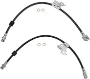 TRQ Front Brake Hose Set Compatible with 2010-2011 Ford F-150
