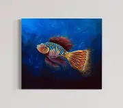 Sea Moon Original Oil Painting by Levon Gurdzhinyan | Fine Art Decor Large