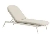 SIMPO Atlanta Sunlounger - White