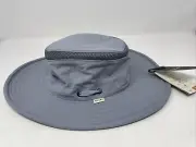 Tilley Airflo Broad Brim Hat LTM6, Size 7 1/8, Soft Blue, UPF 50 NWT