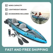 2 Person Inflatable Kayak Outdoor Couple Activity Christmas Gift for Partner