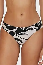 [Trina Turk] Women's Florence Hipster Bikini Bottom, Cheeky Coverage, Swimwear Separates