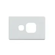 Classic Single Power Point Cover Plate Horizontal