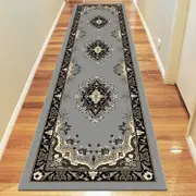 Medori Zeal Grey Runner Rug