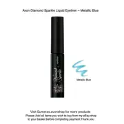 Avon Diamond Sparkle Liquid Eyeliner ~Metallic Metal~ New Old Discontinued Stock