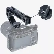 Universal Camera Handle Handgrip Arri Locating Screw Monitor Mic Rig Cold Shoe
