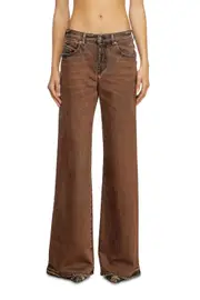 [Diesel] Diesel - Flare Jeans - 1978 D-Akemi - Jeans - Woman - Brown 23 Brown