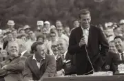 Golf The Masters Dave Marr after Sunday play with Jack Nicklaus an- Old Photo