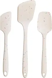 GIR: Get It Right - 3 Piece Silicone Utensil Set - Spatula, Flip & Spoonula - Non-Stick - Heat Resistant - Dishwasher Safe - Kitchen Utensils - Baking Supplies - BPA & BPS Free - Sprinkles