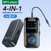 3.5mm Wireless Bluetooth5.4 Transmitter Receiver for Car Music Audio Aux Adapter