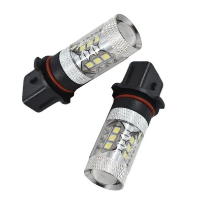 2Pcs 6000k White PSX26W Fog Light LED Bulb New Fit For Chevrolet Tahoe 16-17 (for: Chevrolet)