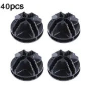 Optimal Space Utilization 40x Plastic Connectors for Modular Closet and Storage